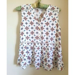 Abercrombie & Fitch Peplum Tank Top Size XS